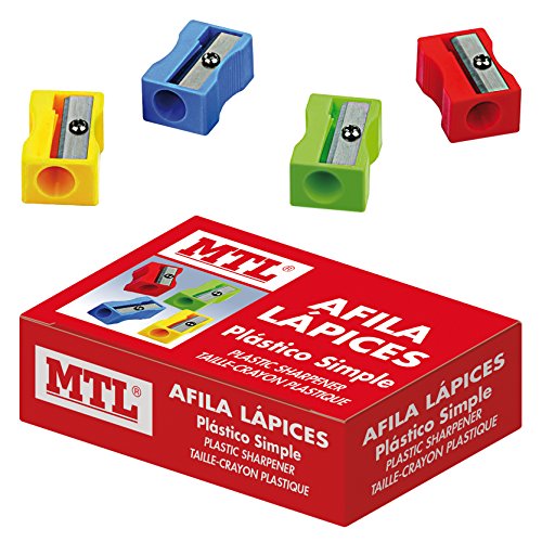 MTL 79567 - Caja afilalápices de plástico, 24 unidades MTL 79567 - Caja afilalápices de plástico, 24 unidades