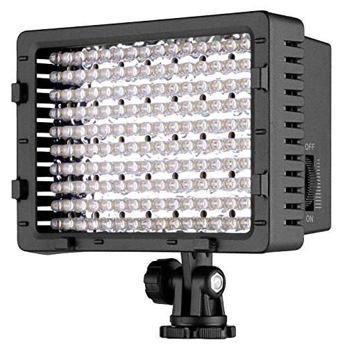 NEEWER CN-216 216pcs LED Dimmable Panel Ultra Alta Potencia de la cámara Digital/cámara de vídeo, luz LED para Canon, Nikon, Pentax, Panasonic, Sony, Samsung y Olympus Digital SLR Cámaras