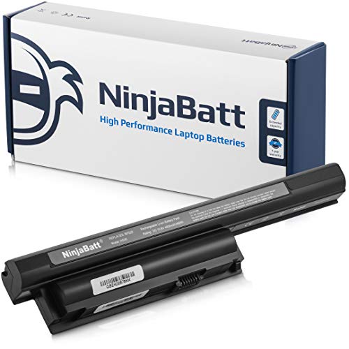 NinjaBatt Batería para Sony VAIO VGP-BPS26 VGP-BPL26 VGP-BPS26A Sony VAIO CA Series EJ Series EG Series CB Series - Alto Rendimiento [6 Celdas/4400mAh/48wh]