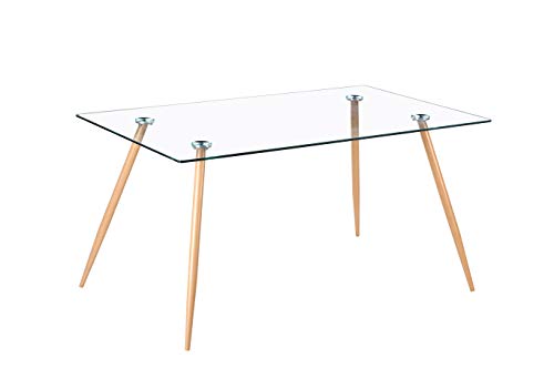 Noorsk Design Mesa de Comedor o Cocina Zola (140_x_80_cm.)