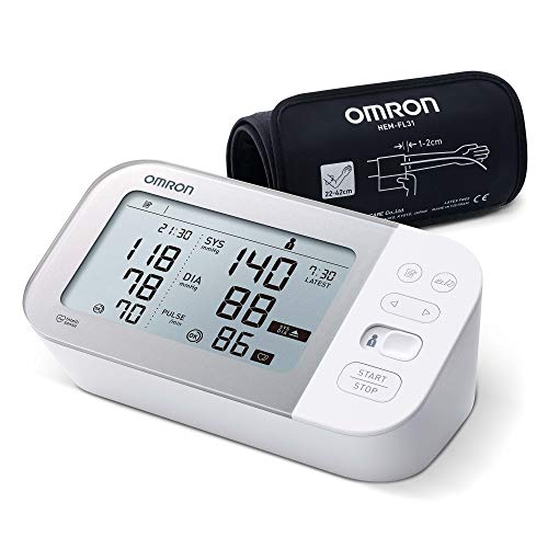 OMRON Healthcare X7 Smart Monitor de Tensión Arterial, Con Manguito Inteligente, Bluetooth y AFIB