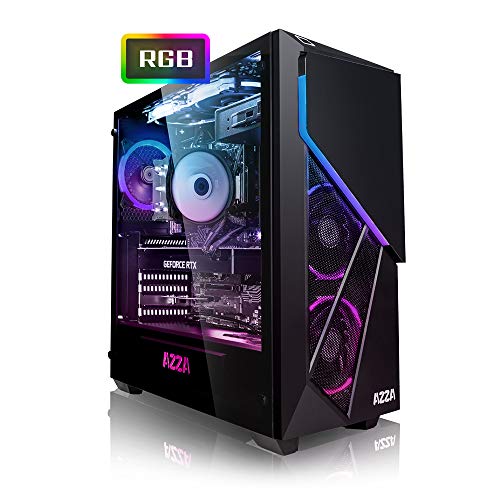 PC Gaming - Megaport Ordenador Gaming PC Intel Core i7-9700F 8X 3.00GHz • GeForce RTX 2060 6GB • 16 GB DDR4 • 480GB SSD • 1TB HDD • Windows 10 • WiFi • PC Gamer • Ordenador de sobremesa