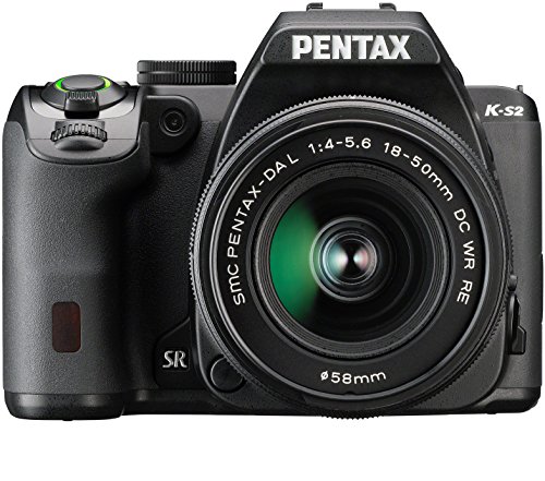 Pentax K-S2+18-50WR - Cámara fotográfica digital, color negro