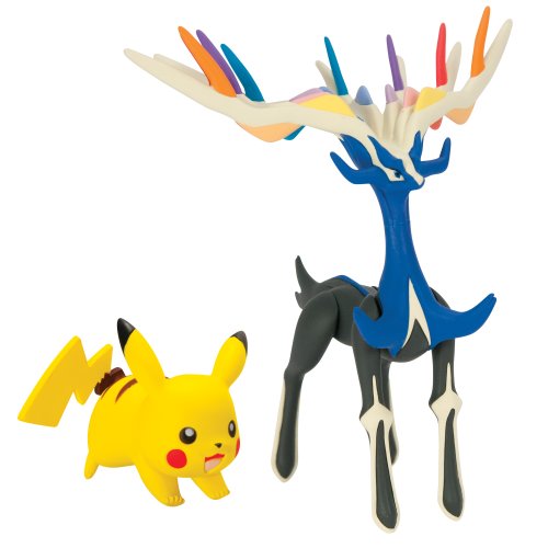 PoKéMoN - Figuras Legendaria y Pikachu (Pikachu - Xerneas) (Bizak 30698531)
