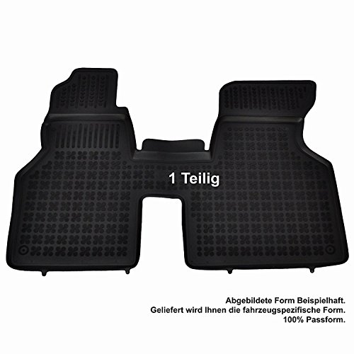 Rezaw 200113 Alfombrillas de Goma con Borde de 3 cm para VW T4 Transporter, Multivan, Caravelle año 1990 a 2003 Rezaw 200113 Alfombrillas de Goma con Borde de 3 cm para VW T4 Transporter, Multivan, Caravelle año 1990 a 2003