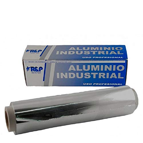 Rollo Papel Plata - Aluminio Industrial 30cm ancho.