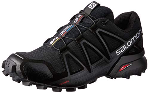 Salomon Speedcross 4 W, Zapatillas de Trail Running para Mujer, Negro (Black/Black/Black Metallic), 39 1/3 EU