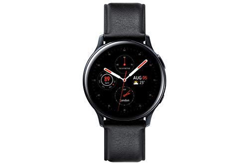 Samsung Galaxy Watch Active 2 - Smartwatch de Acero, 44mm, color Negro, LTE [Versión española]