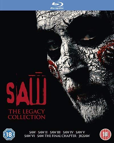 Saw: The Definitive Collection (8 Blu-Ray) [Edizione: Regno Unito] [Reino Unido] [Blu-ray]