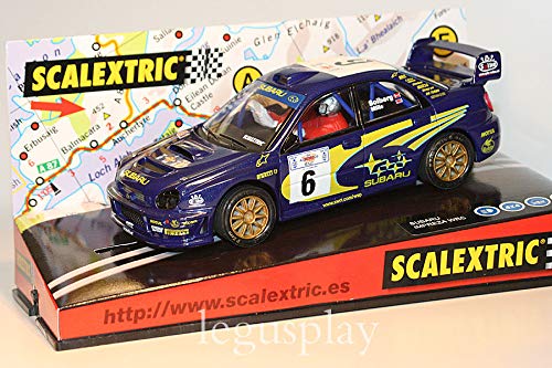SCX Slot Scalextric 6080 Compatible Subaru Impreza WRC Acropolis 2001"