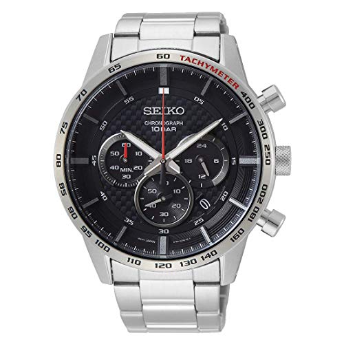 Seiko Reloj Analógico para Hombres de Cuarzo con Correa en Acero Inoxidable SSB355P1 Seiko Reloj Analógico para Hombres de Cuarzo con Correa en Acero Inoxidable SSB355P1