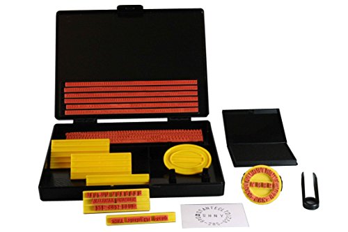 Shiny S-200 - Juego de sellos con tampón (4 y 5 mm de tamaño de caracteres) Shiny S-200 - Juego de sellos con tampón (4 y 5 mm de tamaño de caracteres)