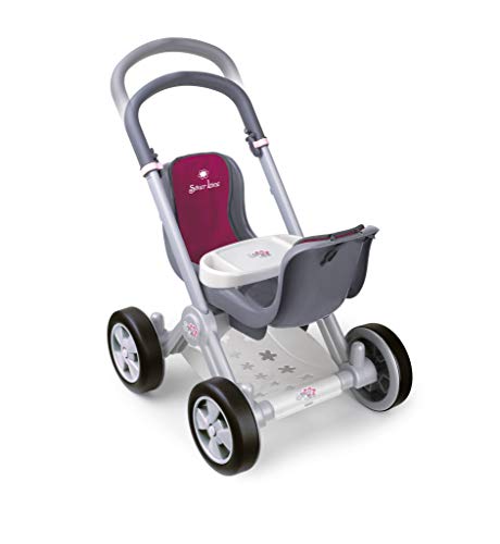 Silver Line- Carrito de Paseo para muñecos Bebés Gemelos, Color Rojo (Famosa 800008883) Silver Line- Carrito de Paseo para muñecos Bebés Gemelos, Color Rojo (Famosa 800008883)