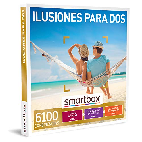 SMARTBOX - Caja Regalo - Ilusiones para Dos - Idea de Regalo - 1 Experiencia de gastronomía, Bienestar o Aventura para 2 Personas SMARTBOX - Caja Regalo - Ilusiones para Dos - Idea de Regalo - 1 Experiencia de gastronomía, Bienestar o Aventura para 2 Personas