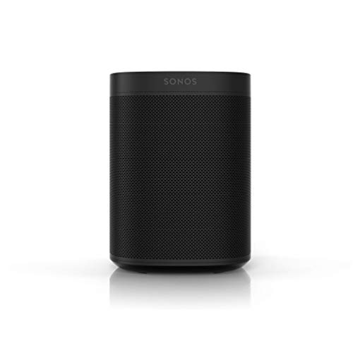 Sonos One SL - altavoz inteligente, compacto y potente, con control táctil y conectividad con AirPlay2, color negro