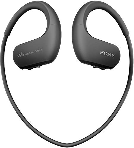 Sony NWWS413 Walkman - Reproductor MP3 Deportivo (4 GB, Resistente al Agua Salada y Altas temperaturas), Color Negro