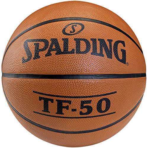 Spalding TF50 Outdoor 73-852Z - Pelota de baloncesto, color naranja, talla 5