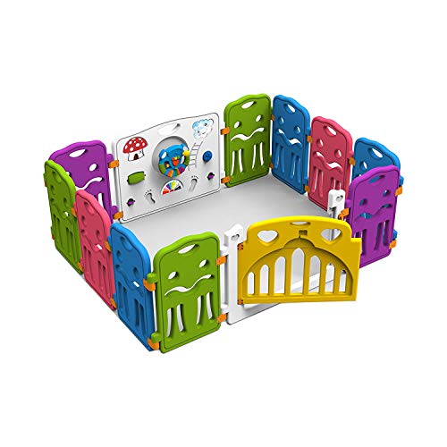 Star Ibaby Kingdom - Parque de bebé modulable, unisex