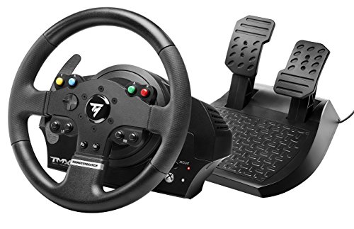 Thrustmaster TMX Force Feedback - Volante de Carreras con pedales grandes para XboxOne/PC con Licencia Oficial Xbox