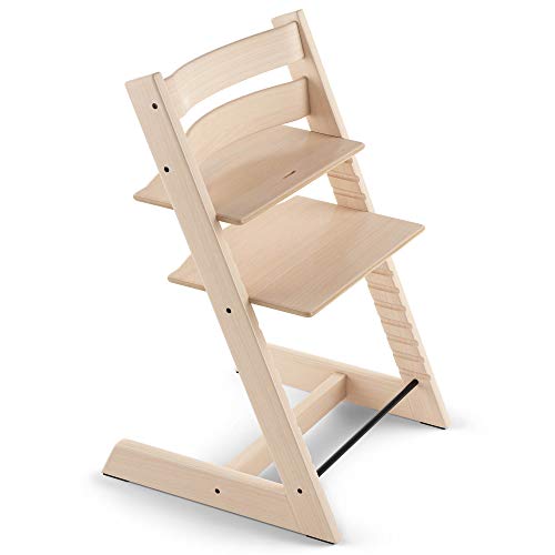 TRIPP TRAPP Silla evolutiva de madera | Silla de altura regulable perfecta para bebés, niños y adultos | Tipo de madera: Beech | Colour: Natural TRIPP TRAPP Silla evolutiva de madera | Silla de altura regulable perfecta para bebés, niños y adultos | Tipo de madera: Beech | Colour: Natural