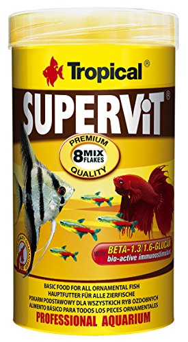 Tropical supervit Premium Principal Copo de Forro, Forro para Todos los Peces Ornamentales, 1er Pack (1 x 250 ml)