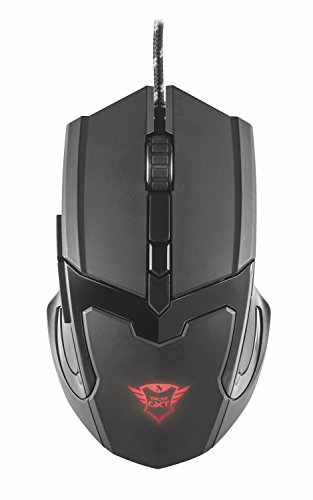 Trust GXT 101 - Ratón Iluminado para Gaming (4800 PPP), Negro Trust GXT 101 - Ratón Iluminado para Gaming (4800 PPP), Negro