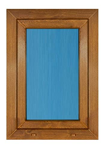 (V19T) Ventana Pvc color Madera 800x1000 Oscilobatiente Derecha (Roble dorado)