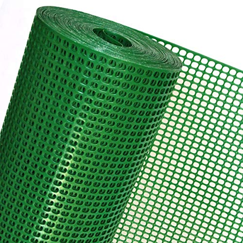 Valla sintética OP08/100 para obras, jardines, terrenos (1 m de altura, color verde, precio al metro) Valla sintética OP08/100 para obras, jardines, terrenos (1 m de altura, color verde, precio al metro)