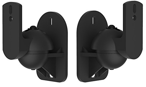 VonHaus Soportes de Pared Universales para Altavoces - Juego de 2 VonHaus Soportes de Pared Universales para Altavoces - Juego de 2