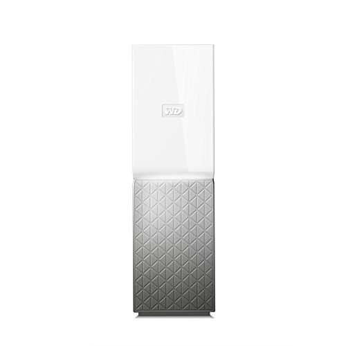 Western Digital My Cloud Home - Almacenamiento En Red NAS de 3 TB, 1 Bahía, Blanco y Gris