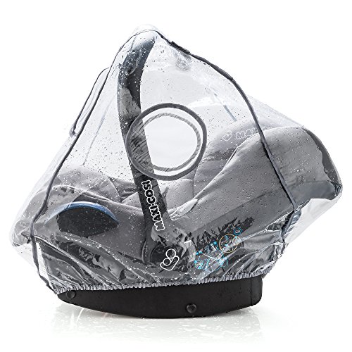 Zamboo Protector de lluvia Grupo 0+ (se adapta a Maxi-Cosi / Cybex / Römer) - Burbuja de lluvia con ventana frontal, buena circulación del aire, apertura para el asa, sin PVC Zamboo Protector de lluvia Grupo 0+ (se adapta a Maxi-Cosi / Cybex / Römer) - Burbuja de lluvia con ventana frontal, buena circulación del aire, apertura para el asa, sin PVC