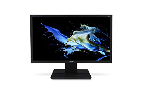 Acer Essential - Monitor de 22" (pantalla LCD, 1920 x 1080 píxeles, 1 puerto VGA, Full HD), color negro