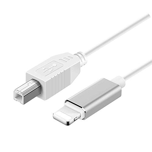 Adaptador de Cable Midi, USB 2.0 Tipo B, Cable de conexión, conversor, Teclado, Interfaz de Audio, micrófono USB, Compatible con iPhone/iPad/iPod (li) Adaptador de Cable Midi, USB 2.0 Tipo B, Cable de conexión, conversor, Teclado, Interfaz de Audio, micrófono USB, Compatible con iPhone/iPad/iPod (li)