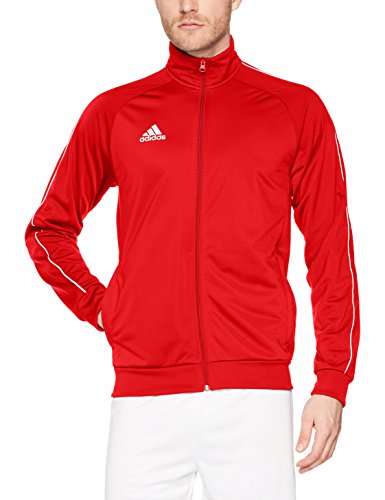 adidas Core18 PES Jkt Chaqueta, Hombre, Rojo (Power Red/White), M adidas Core18 PES Jkt Chaqueta, Hombre, Rojo (Power Red/White), M