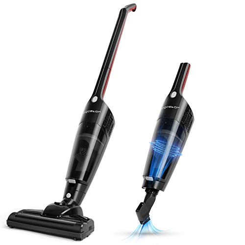 Aigostar Wand 33IWU - Aspirador vertical ciclónico inalámbrico 2 en 1. Batería recargable 2200mAh, apto para succionar líquidos, silencioso, capacidad 0.4L, 2 cepillos incluídos. Diseño exclusivo Aigostar Wand 33IWU - Aspirador vertical ciclónico inalámbrico 2 en 1. Batería recargable 2200mAh, apto para succionar líquidos, silencioso, capacidad 0.4L, 2 cepillos incluídos. Diseño exclusivo