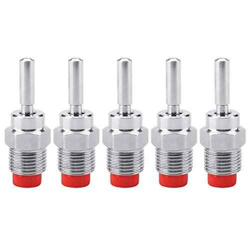 Bebedero de Cerdo 5pcs Bebedero de Pezón de Cerdo de Acero Inoxidable Equipo de Bebedero Tazón de Bebedero Automático para Ganado Vacuno Cabra Oveja Bebedero de Cerdo 5pcs Bebedero de Pezón de Cerdo de Acero Inoxidable Equipo de Bebedero Tazón de Bebedero Automático para Ganado Vacuno Cabra Oveja