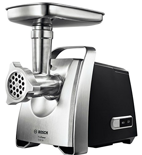 Bosch MFW68660, Picadora de Carne, 2200 W, Color Gris Bosch MFW68660, Picadora de Carne, 2200 W, Color Gris