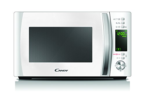 Candy CMXG 20DW Microondas con Grill y Cook In App, 40 Programas Automáticos, 700 W, 20 litros, Blanco, 36 x 44 x 25,8