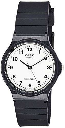 Casio Reloj Analógico para Hombre de Cuarzo con Correa en Resina MQ-24-7BLLGF