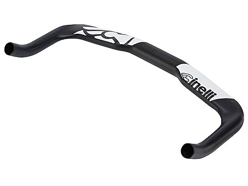 Cinelli Bullhorn Manillar, Unisex Adulto, Negro, 40 cm Cinelli Bullhorn Manillar, Unisex Adulto, Negro, 40 cm