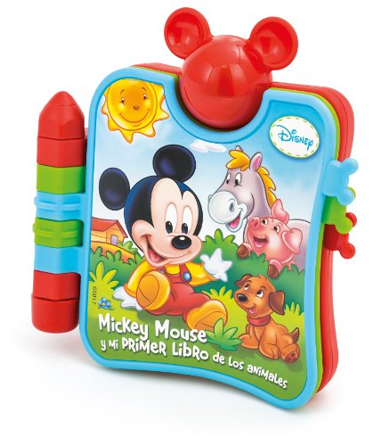 Clementoni - Mi Primer Libro De Animales Mickey Mouse C/ Sondos 17-65017