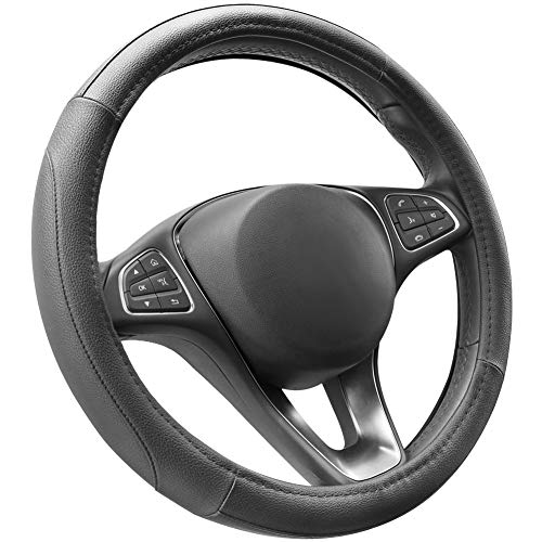 COFIT Cubierta de Volante de Cuero de Microfibra, Negro M 37-38cm COFIT Cubierta de Volante de Cuero de Microfibra, Negro M 37-38cm