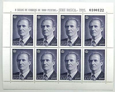 Colección de sellos Minipliego Juan Carlos I, Nr. 3403 año 1995