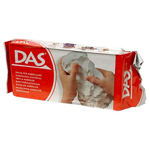Das s153875 das modelado material, 1 kg Volumen, color blanco Das s153875 das modelado material, 1 kg Volumen, color blanco