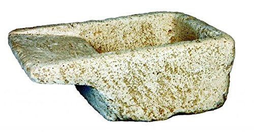 DEGARDEN Jardinera Lavadero Rústica Rural Exterior Fabricada en hormigón-Piedra | Macetero Bebedero Decorativo Pila de Piedra Artificial Exterior jardín Color Ocre DEGARDEN Jardinera Lavadero Rústica Rural Exterior Fabricada en hormigón-Piedra | Macetero Bebedero Decorativo Pila de Piedra Artificial Exterior jardín Color Ocre