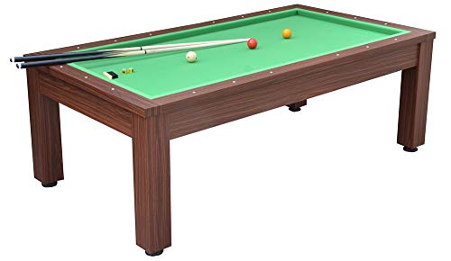 Devessport - Mesa de Billar francés de Carambola - Fácil Montaje - Incluye niveladores de Patas - Ideal para Jugar con Amigos - Medidas: 213 x 118 x 78 Cm