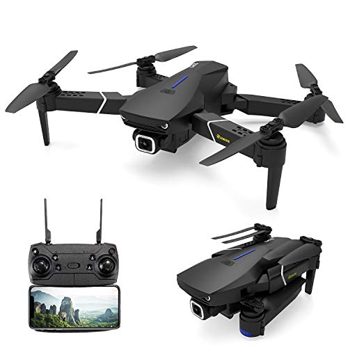 EACHINE E520S Drone con Camara HD Drone 4k Drone GPS Drones con Camaras Profesional 5G WiFi FPV App Distancia de FPV de 250 m Drone Largo Tiempo de Vuelo Drone 16 Minutos Drone Plegable RC Drone