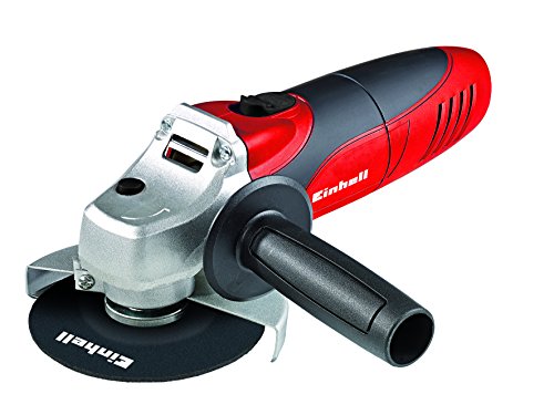 Einhell 4430619 TC-AG 125 - Radial angular , diámetro de 125 mm, sin disco de corte, 850 W, 230 V, color rojo y negro