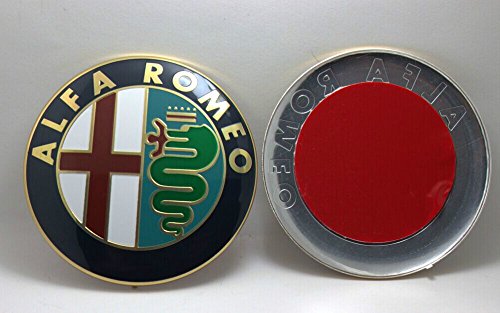 Emblema delantero o trasero para Mito, Giulietta, Brera, 147, 159 y GT Emblema delantero o trasero para Mito, Giulietta, Brera, 147, 159 y GT