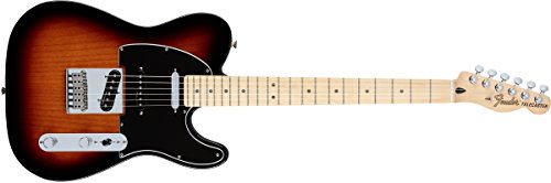 Fender 0147502303 Deluxe Nashville Telecaster - Diapasón de madera de arce, 2 colores, guitarra eléctrica Sunburst